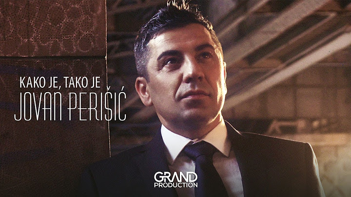 Jovan Perisic - Vodite me da je vidim - (Audio 2013) HD