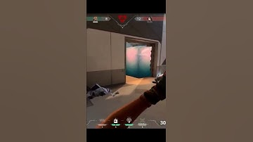 Valorant Best 1v3 clutch #Shorts