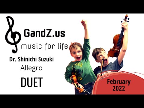 Allegro Duet from Suzuki Violin Book 1