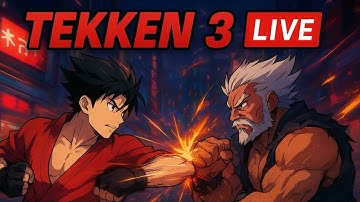TEKKEN 3 LIVE 🔥 Legendary Battles Return | Retro PS1 Gameplay