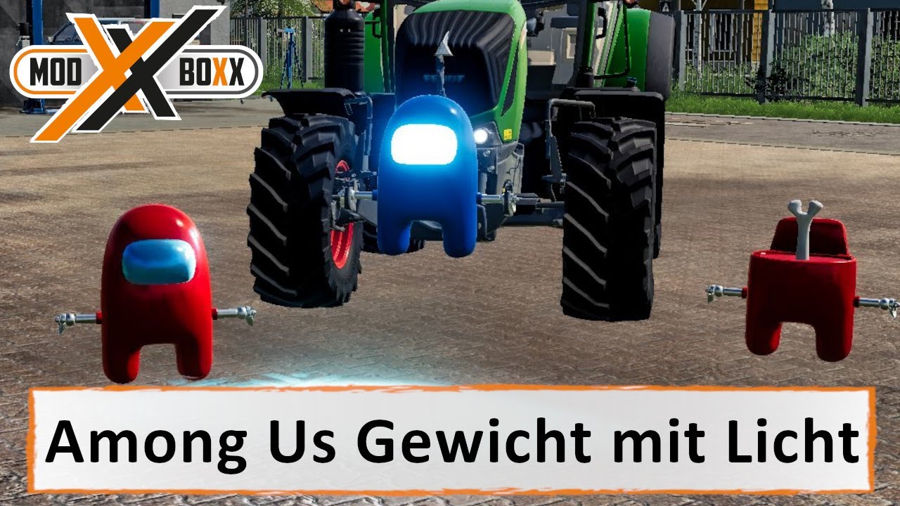 LS19 Mods | Among US Gewicht mit Licht | LS19 Modvorstellung | vorgestellt von Christian