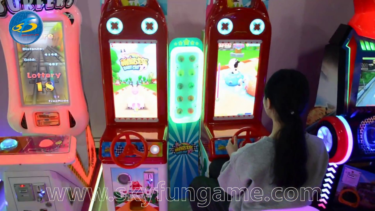 Funny Baby Car kids racing game machine for sale! YouTube