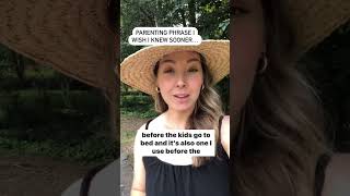 WHAT I WISH I SAID SOONER AS A PARENT...