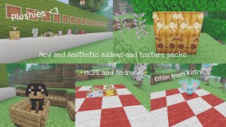 NEW and Aesthetic addons for MCPE and Bedrock! | cinnamocooki {Elfilin + mexican axolotls} screenshot 2