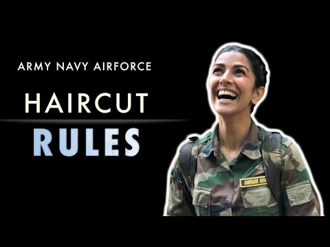 Haircut Rules both Men and Women in Indian Army, Indian Navy & Indian Air  Force - YouTube