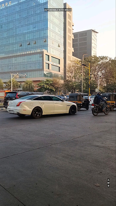 First #shorts of #2024 - Jaguar XJ in white looks 🔥👌 #luxurycars