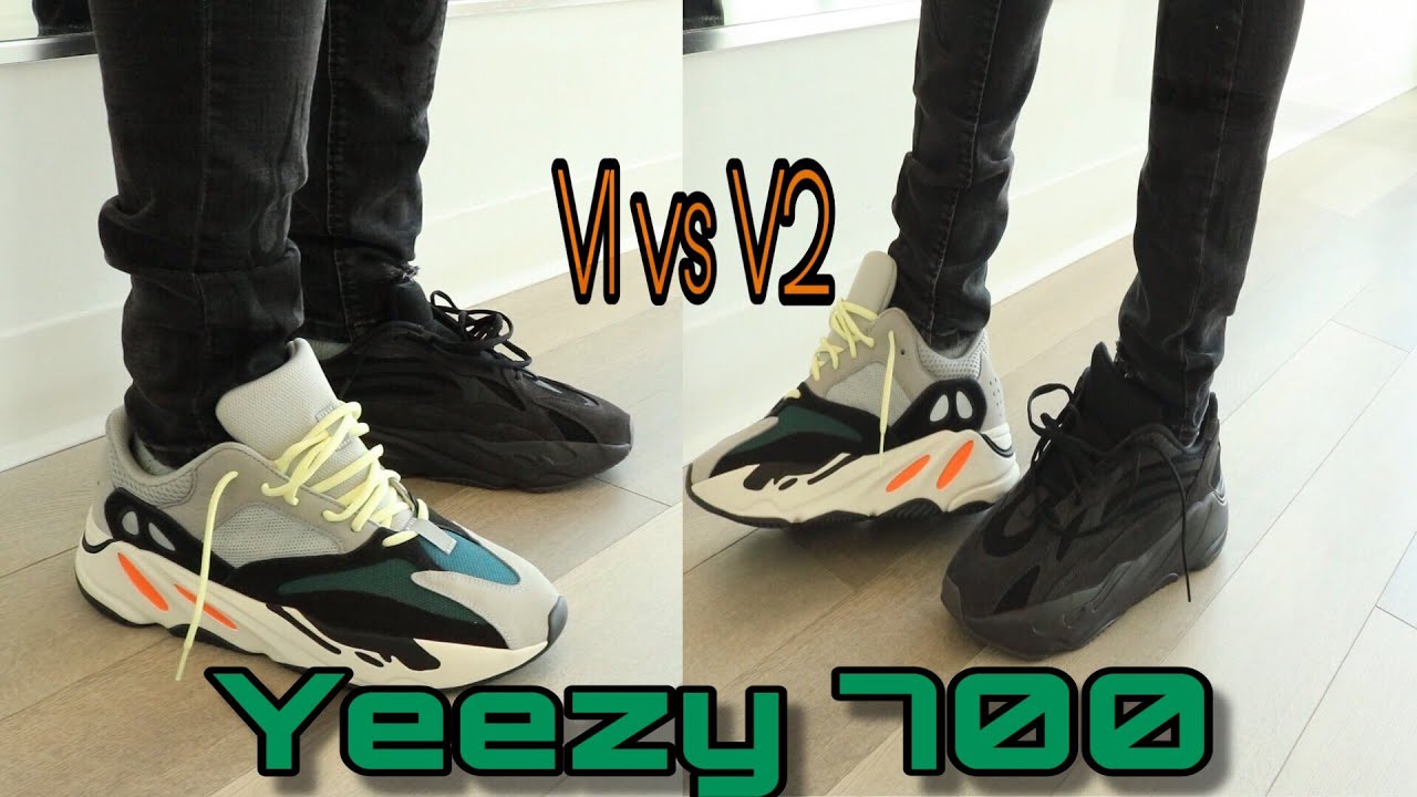 difference between yeezy 700 v1 and v2