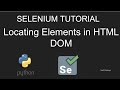 Python Selenium Tutorial #2 - Locating Elements in HTML DOM