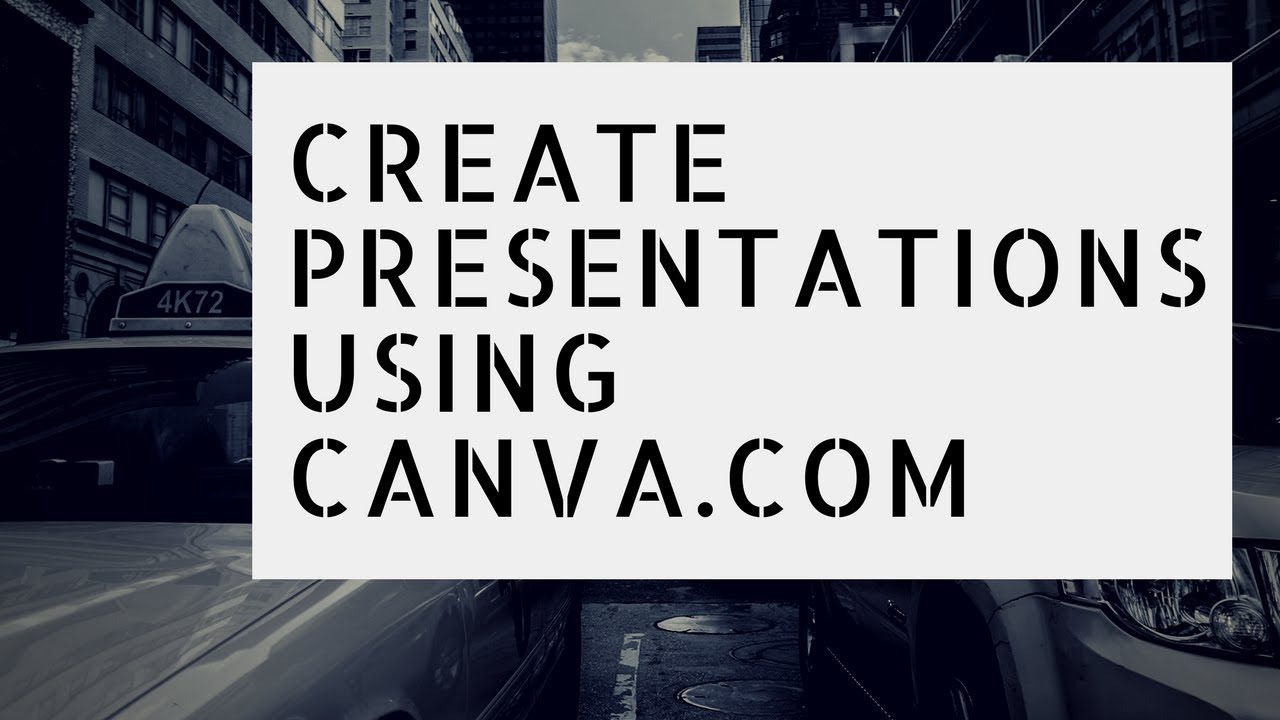 Create Amazing Presentations using Canva tool