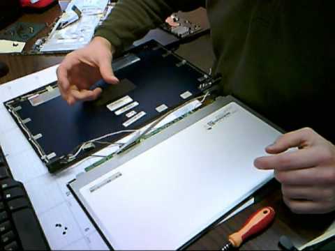 Laptop screen replacement / How to repair laptop screen for an Acer Aspire 5830T-6862