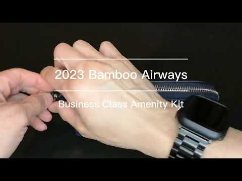 2023 BAMBOO AIRWAYS BUSINESS CLASS AMENITY KIT