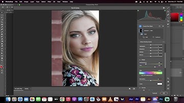 How To Adjust Lip and Lipstick Color FAST   AI Masking   Photoshop 2023
