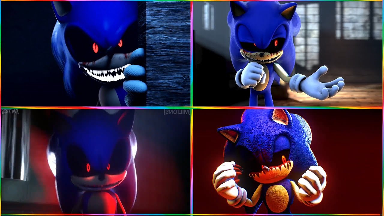 Sonic vs Sonic.exe 😱 | Coffin Dance Animation (AI 3D)