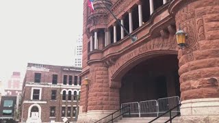 WATCH: Demonstrators gather at the Bexar County Courthouse