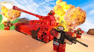 Perang Merah & Biru! - Roblox Base Battles