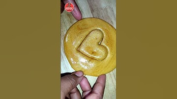 Mango Bite Dalgona Candy I #dalgonacandy😘 Fail Or Pass ??  👋 #30DaysDalgonaChallenge 🙅 #shorts