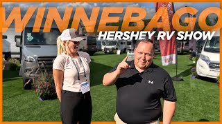 Touring EVERY Winnebago RV at Hershey RV Show LIVE!