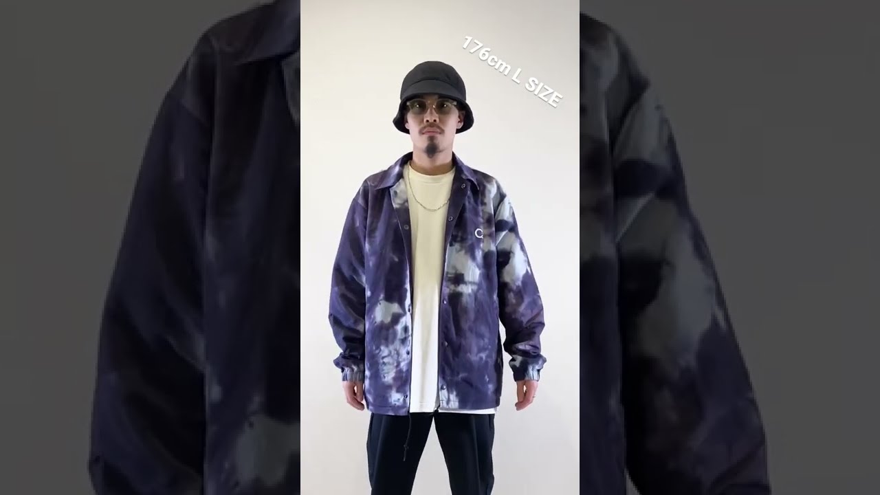 challenger チャレンジャー　コーチジャケット　Lサイズ　タイダイ CHALLENGER / TIE DYE LOGO COACH JACKET -Tie Dye-