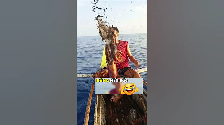 thanh niên đùa giỡn con mực khổng lồ 😱🤣