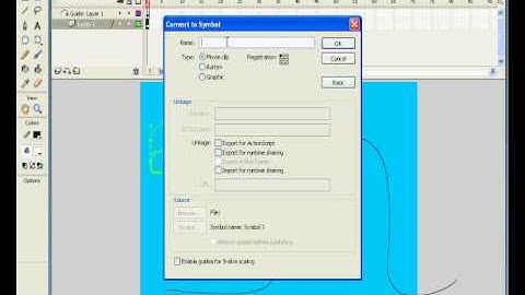 Tutorial para Macromedia Flash 8 - Mover animaciones