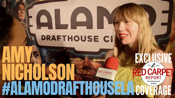 Amy Nicholson interviewed at Alamo Drafthouse LA's...
