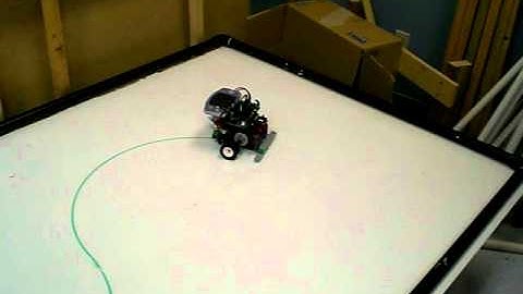 Robot Draws Figure Eight