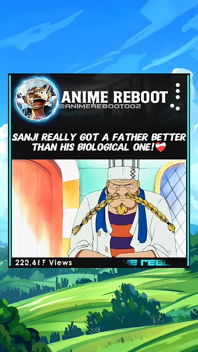 Zeff Is The Best Father For Sanji ❤️ #sanji #zeff #onepiece