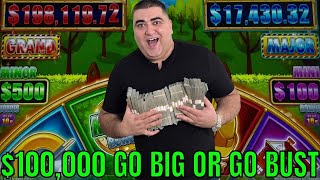 $100,000 LIVE SLOT CHALLENGE — Either HUGE JACKPOT or TOTAL LOSS