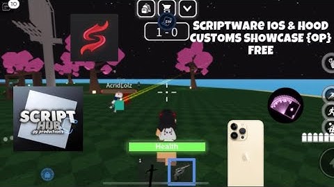 ROBLOX DA HOOD CUSTOMS SCRIPT {OP & FREE} Scriptware IOS SHOWCASE WORKS ON ANDROID PC IOS tutorial