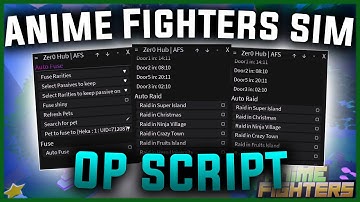 [NEW] ANIME FIGHTERS SIM SCRIPT | AUTOFARM, AUTOQUEST, AUTOHATCH, RAID AND MORE | PASTEBIN 2023 |