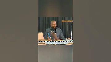 Kindiki Joins In The Mbwegze Chants During His Meeting With Artists And Creative 