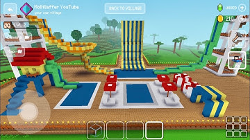 Block Craft 3D: Building Simulator Games For Free Gameplay#2465 (iOS & Android)| Water Park