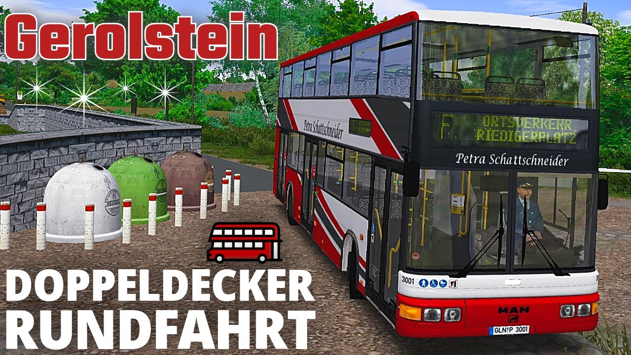 OMSI 2: GEROLSTEIN - Rundfahrt im DOPPELDECKER! #315 | PxlKiing