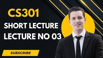 CS301 lec #3 Data Structures  | spring 2026 | Concepts+Coding Easy Explanation | by sir sharjeel