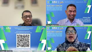 (Absensi di Deskripsi) Kuliah Umum Smtr Ganjil TA 2025/2026, Sesi 1: Dr. Drs. Ismail Cawidu, M.Si