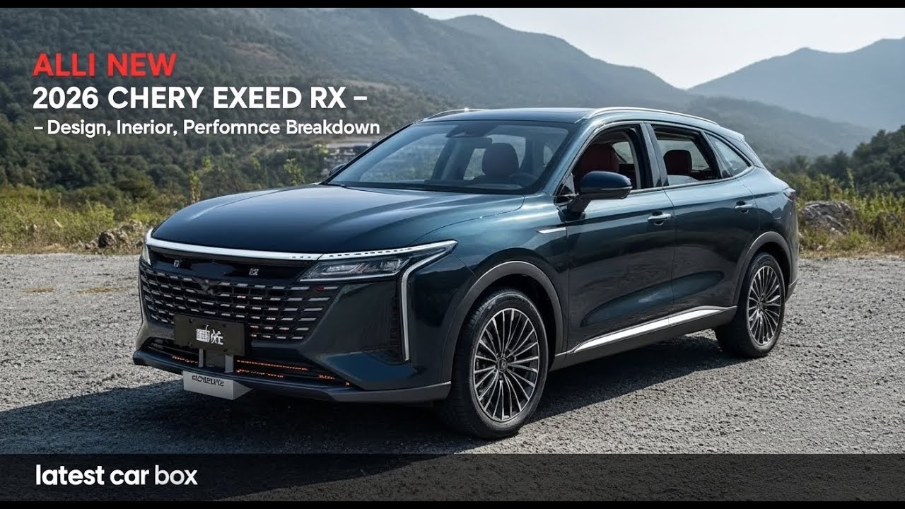 Exceed Rx 2026 ALL NEW 2026 CHERY EXEED RX – Design, Interior, Performance Breakdown ...