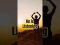 Talk to God… He’s Listening #softintelligence #bibleverse #christianshorts