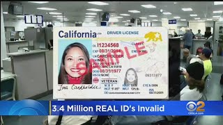 3.4M California Real IDs May Be Invalid