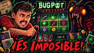 BUGPOT: ¡ESTE ROGUELIKE DE TRAGAPERRAS ES IMPOSIBLE! 🎰🐛 | Gameplay Español