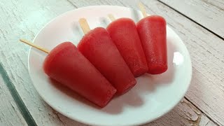 watermelon ice cream/ how to make watermelon ice cream recipe