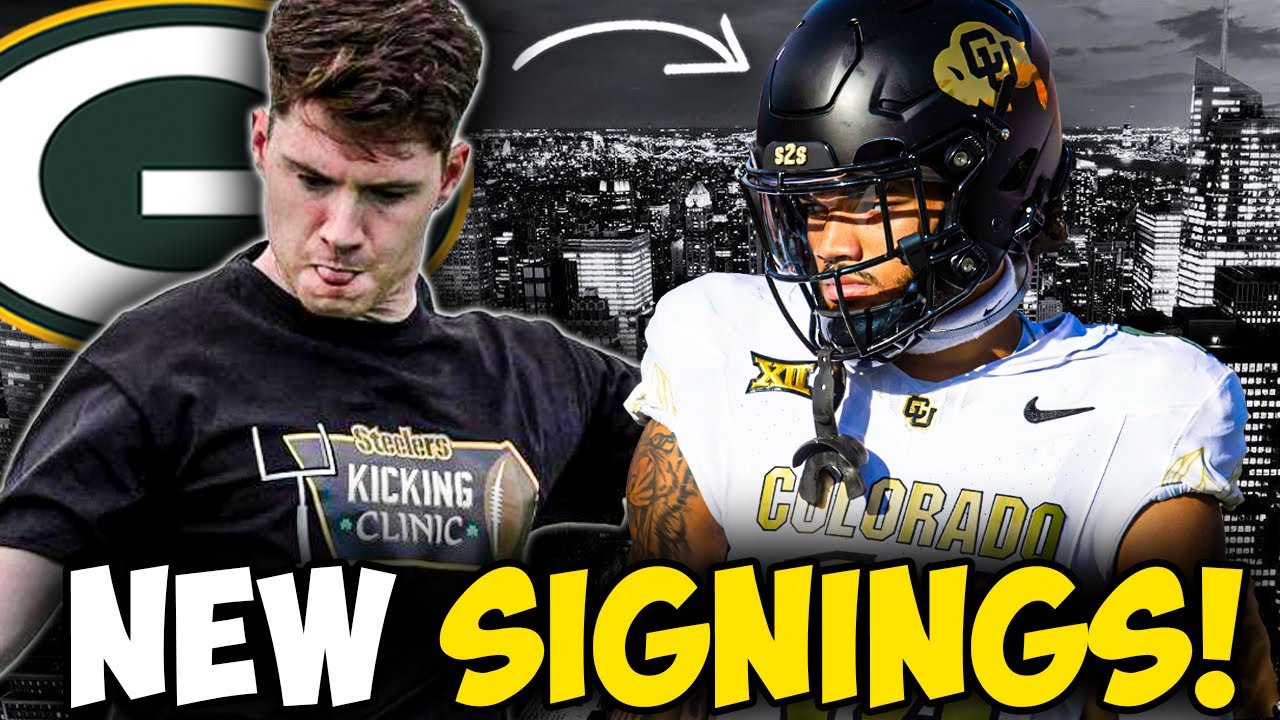 Packers Sign 2 New Players! Kicker Mark McNamee & Colorado WR Will Sheppard