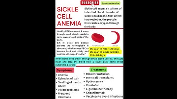 Sickle cell anemia#shorts