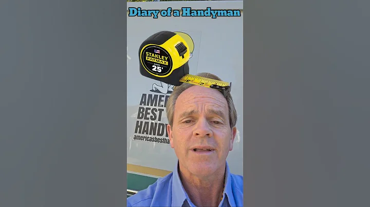 A Vital Detail About TAPE MEASURES Nobody Ever Told You! ~ Diary of a Handyman #shorts #reels #diy