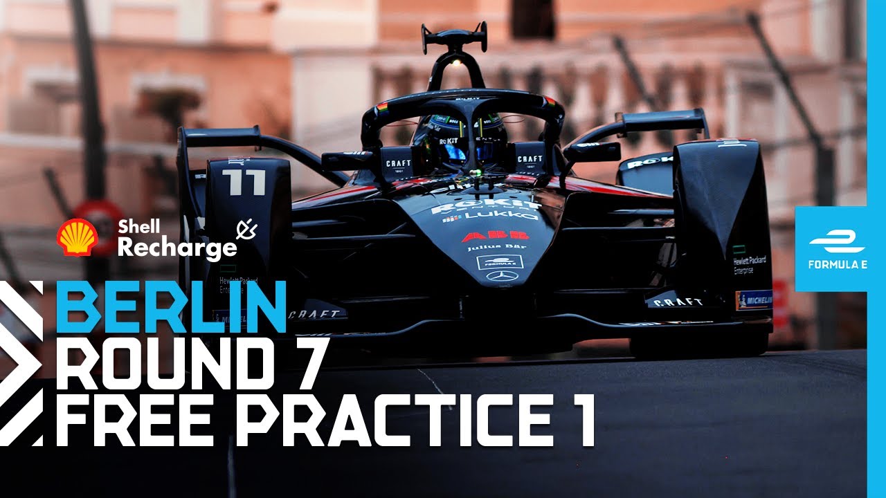 2022 Shell Recharge Berlin E-Prix - Round 7 Free Practice 1