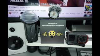 insta360 mic pro 송신기 언박싱
