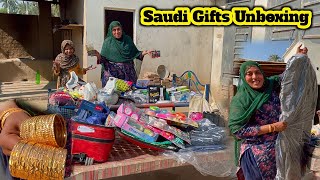 Opening Saudi Gifts 🎁 Gift Unboxing ☺️