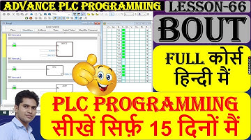 79 Bout instruction in delta plc programming in Hindi | Advance PLC Programming | Delta PLC In Hindi