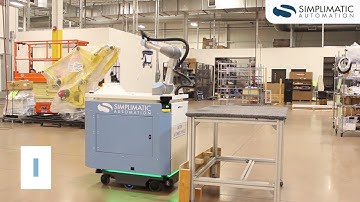Fully Collaborative Robotic MiR Autonomous Mobile Robot (AMR) Solution for Part Transfers