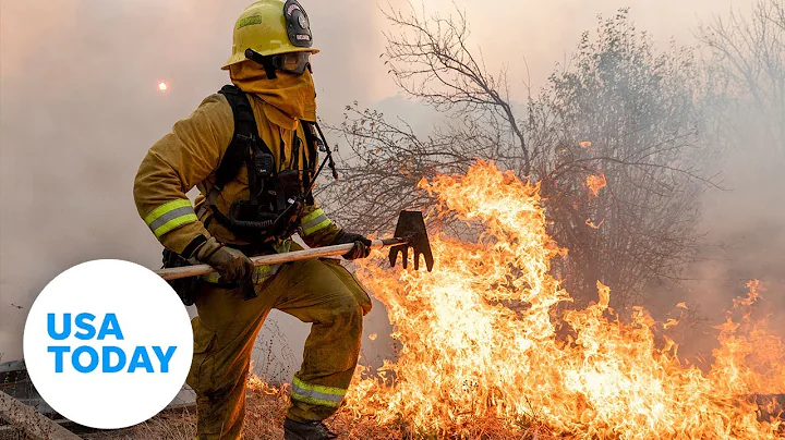 California wildfires spread by 'diablo' wind gusts, amid blackouts | USA TODAY