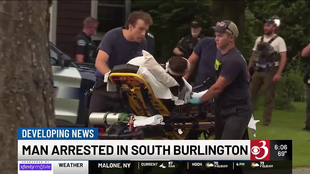 Wanted man arrested in South Burlington after alleged crime spree - YouTube